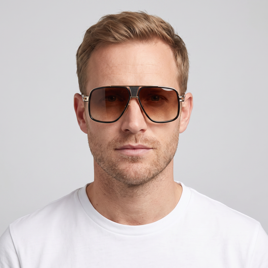 Menns Aviator Solbriller med UV-Beskyttelse