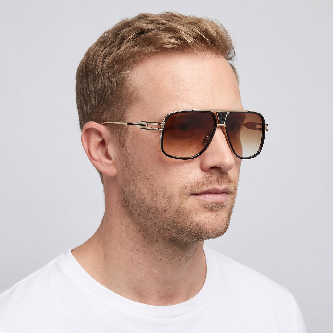 Menns Aviator Solbriller med UV-Beskyttelse