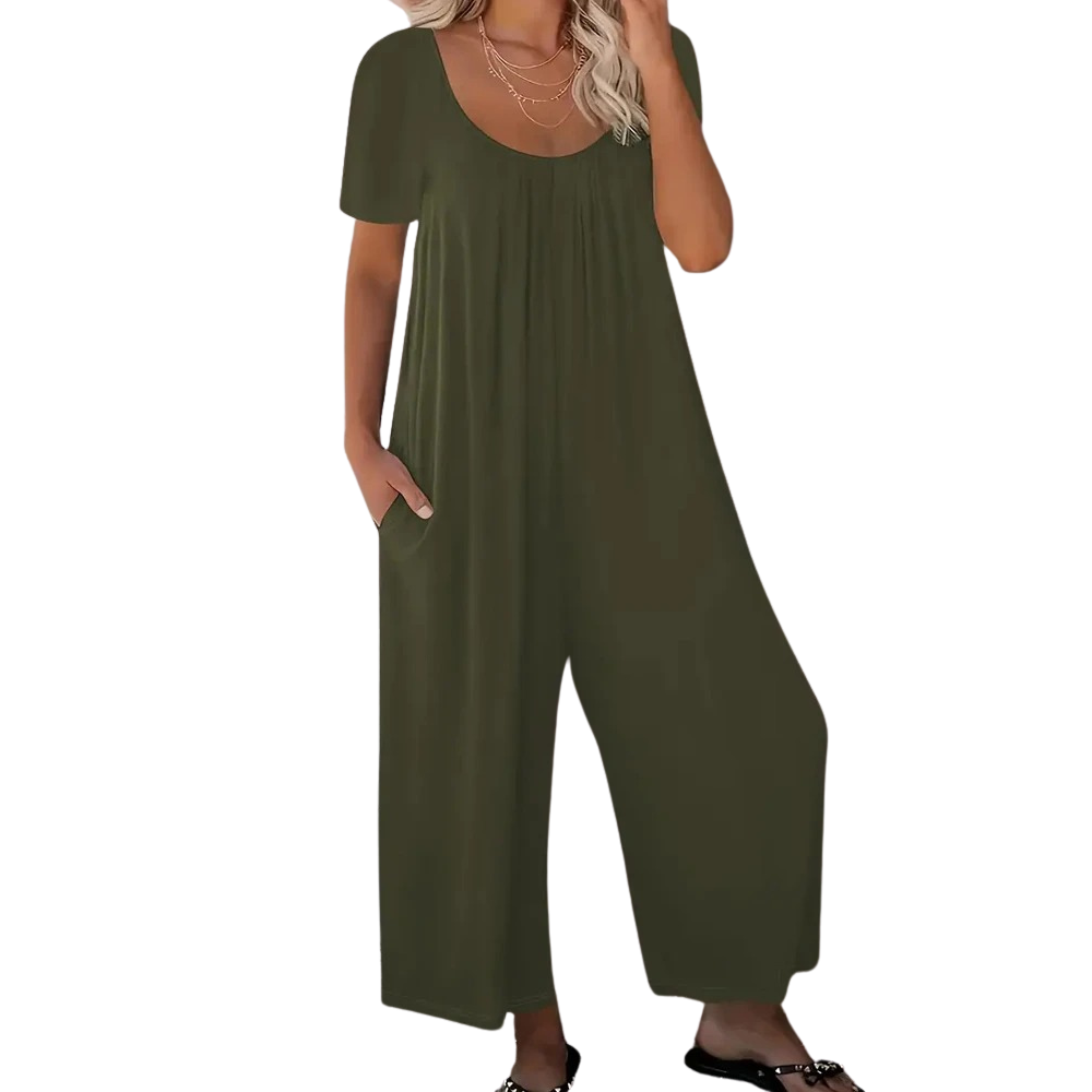 Summer Chic Ensfarget Jumpsuit