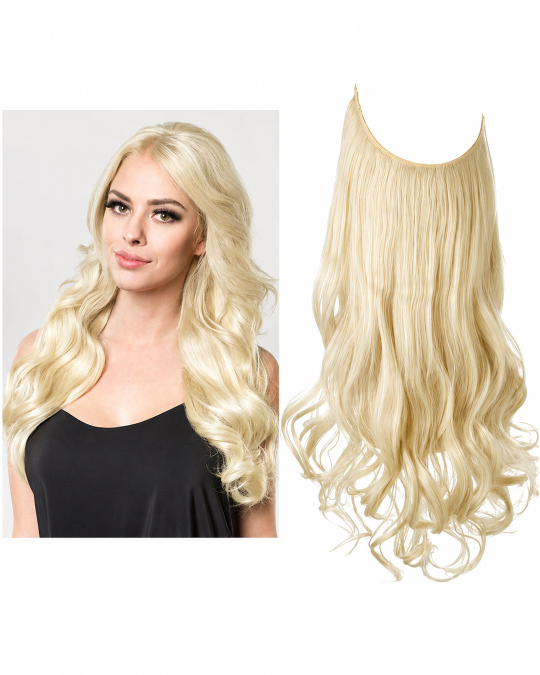 Capelli invisibili per donne - Aspetto naturale