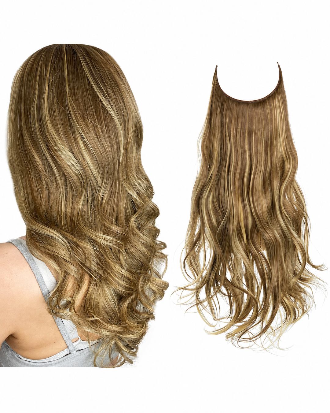 Capelli invisibili per donne - Aspetto naturale
