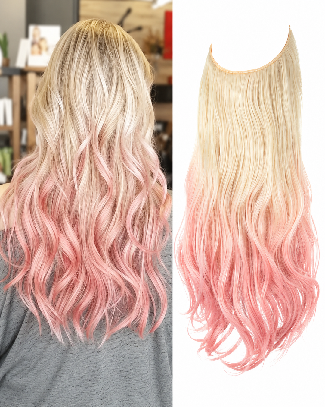 Capelli invisibili per donne - Aspetto naturale