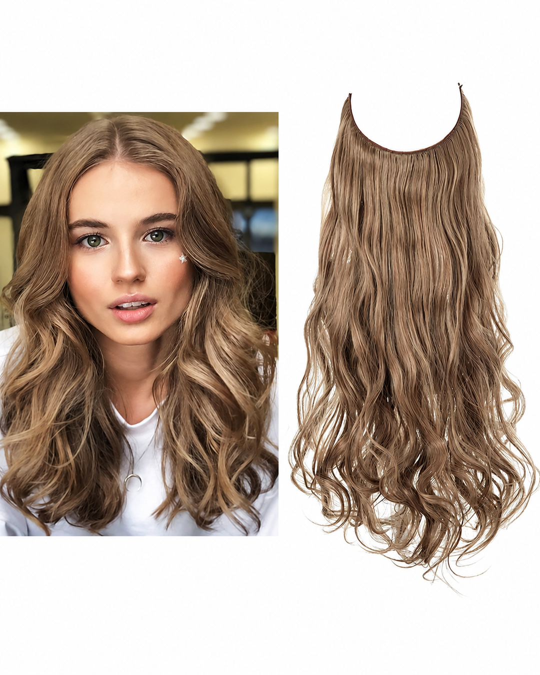 Capelli invisibili per donne - Aspetto naturale