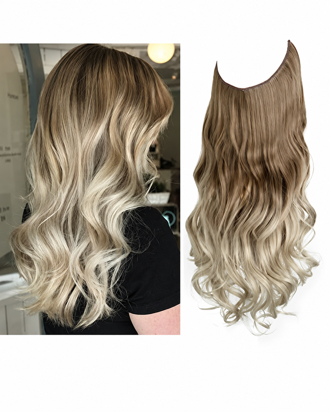 Capelli invisibili per donne - Aspetto naturale