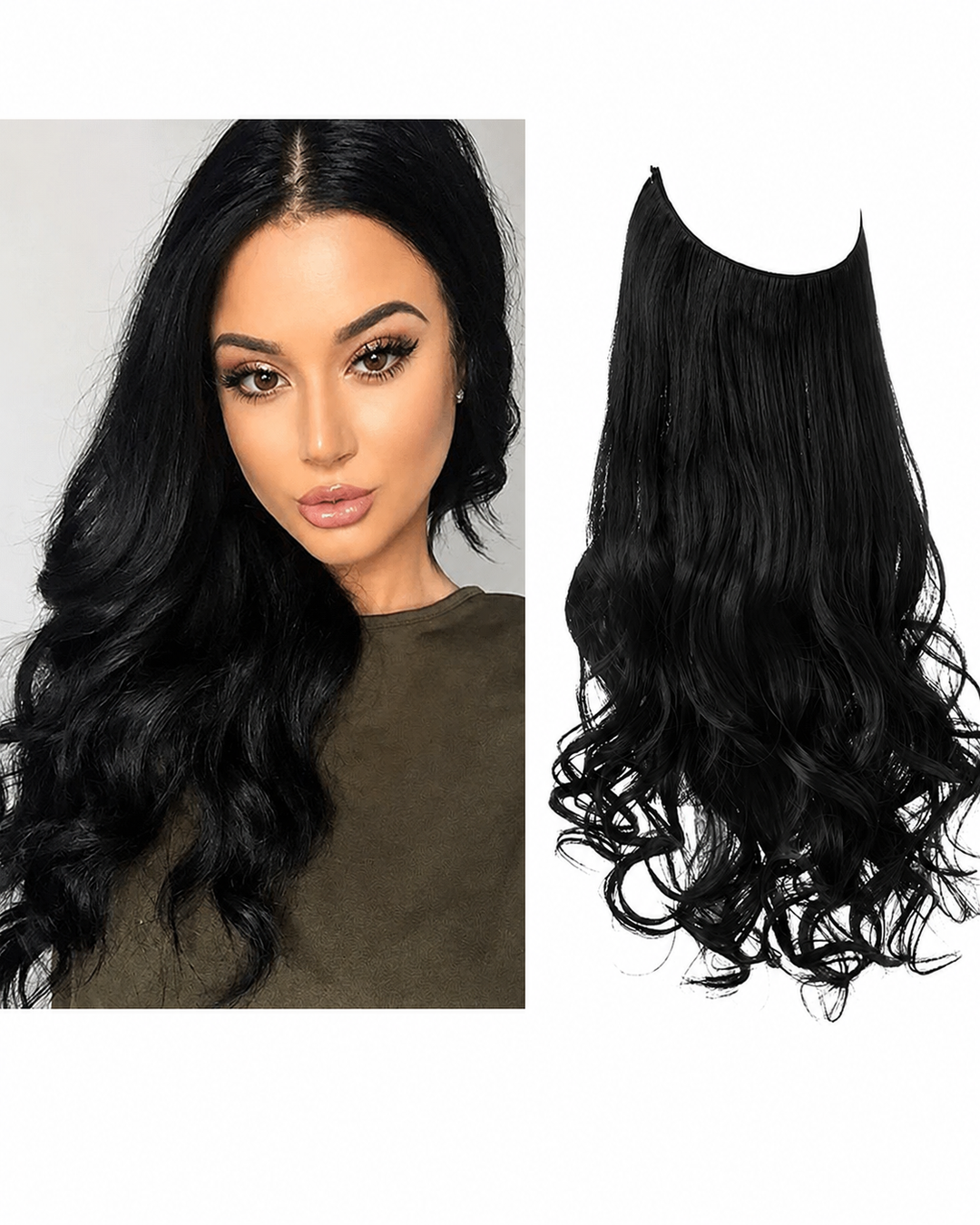 Capelli invisibili per donne - Aspetto naturale