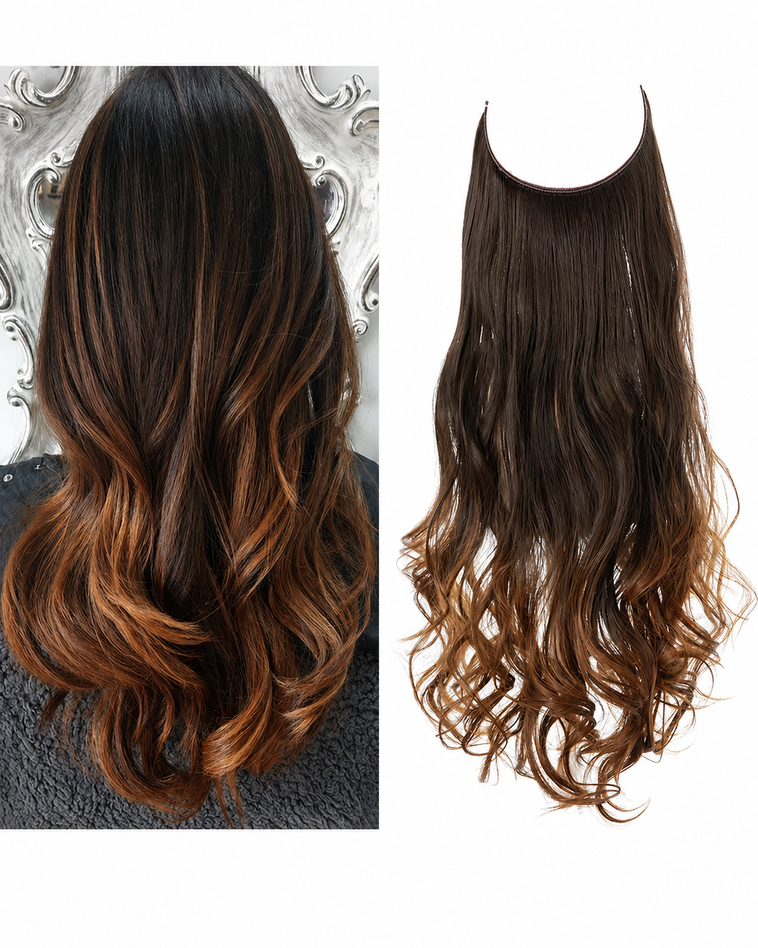 Capelli invisibili per donne - Aspetto naturale