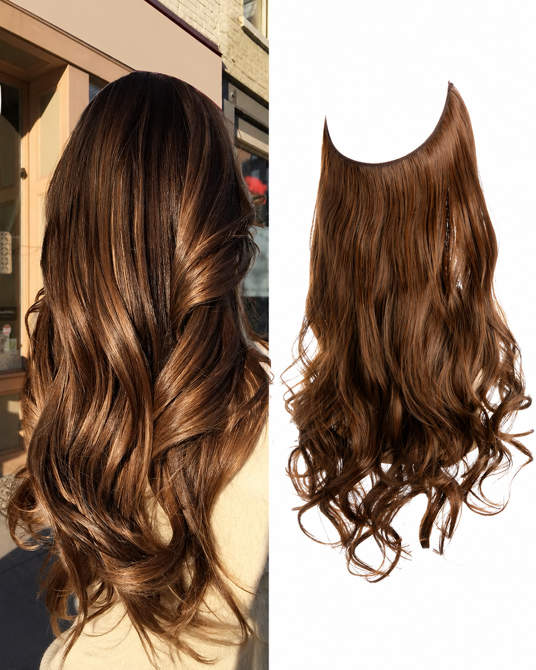 Capelli invisibili per donne - Aspetto naturale