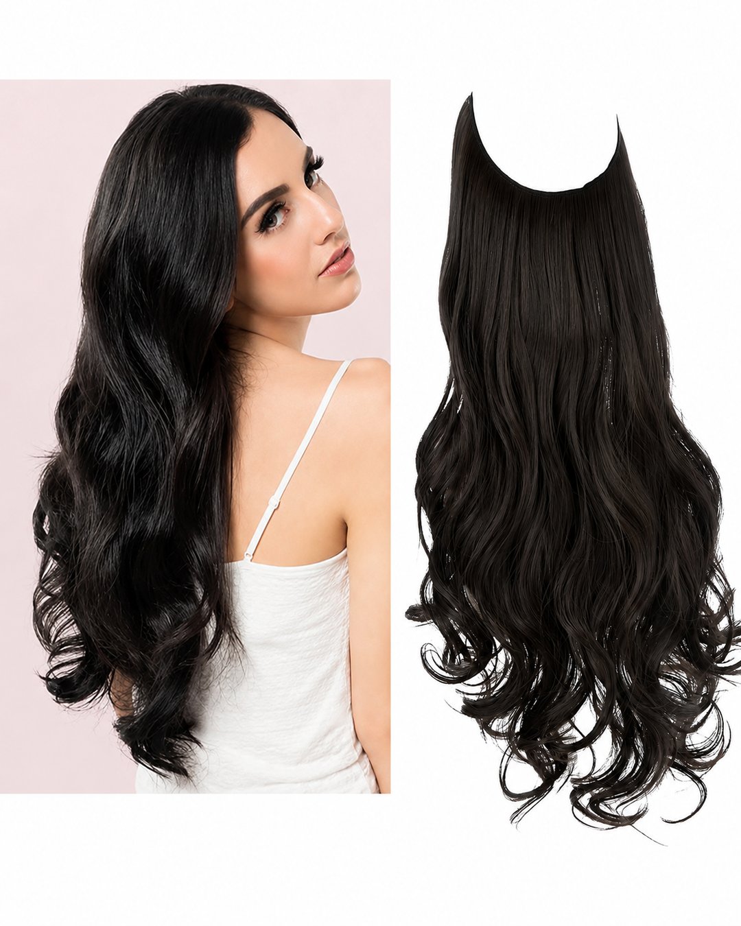 Capelli invisibili per donne - Aspetto naturale