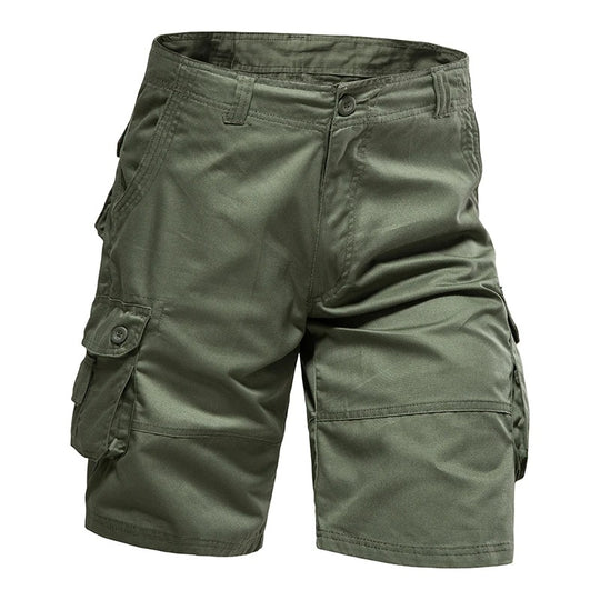 Herre bomullsshorts med lommer