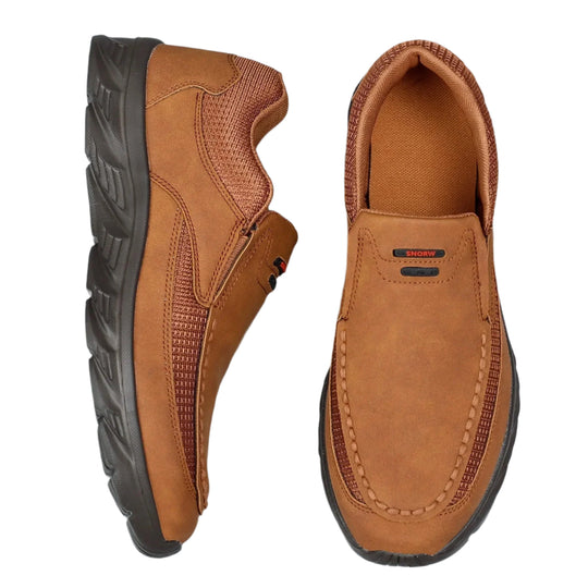 Lærloafers for menn