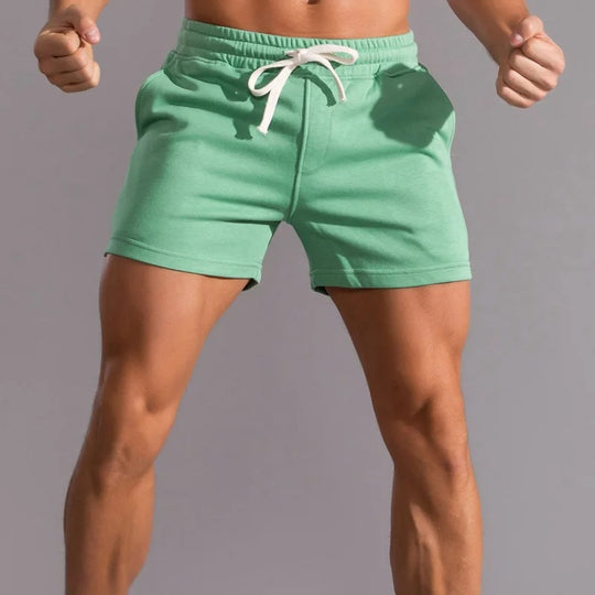 Herre shorts i bomull