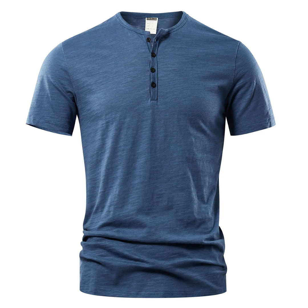 Herre Henley T-skjorte sommer