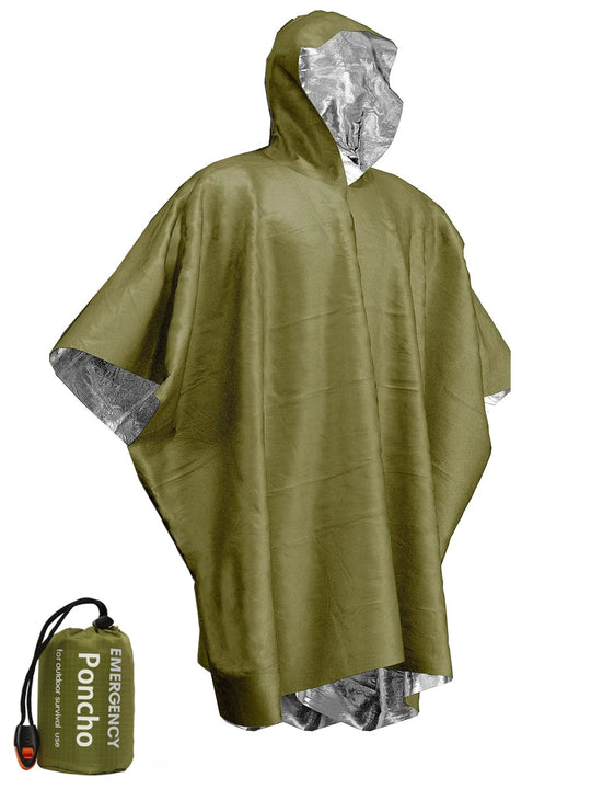 3-i-1 Poncho Regnfrakk