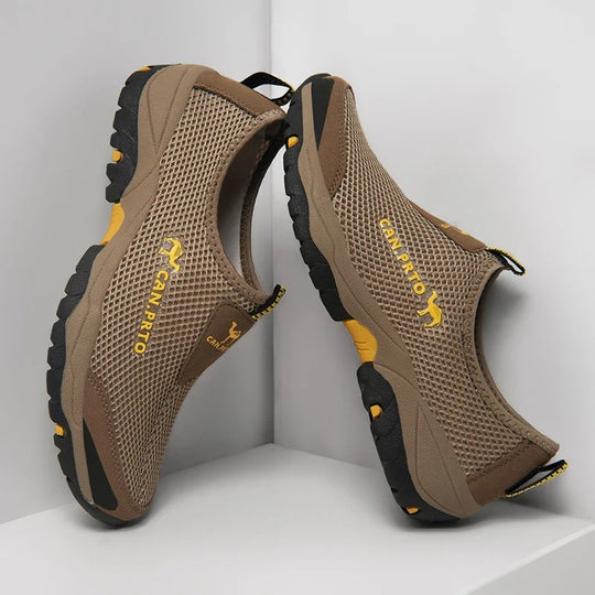Mesh-slip-on-joggesko for menn