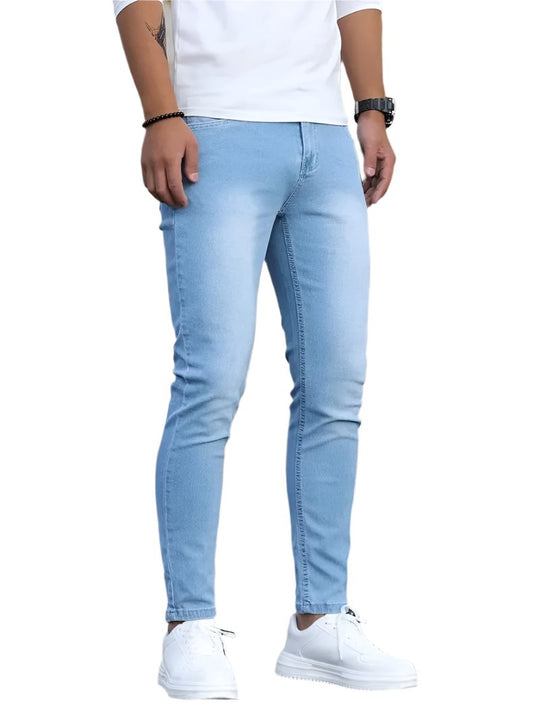 Casual Slim Fit Bukser for menn