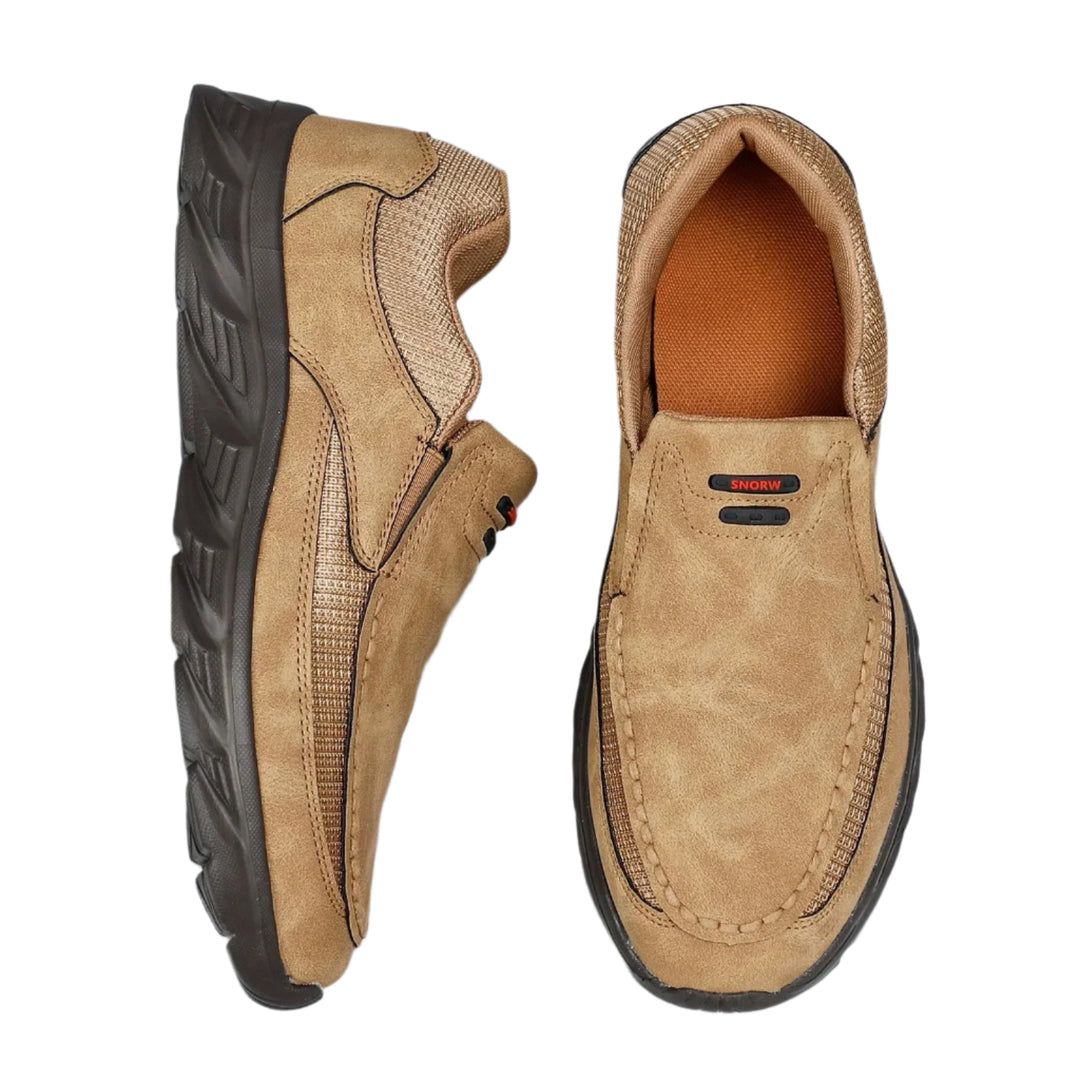 Lærloafers for menn
