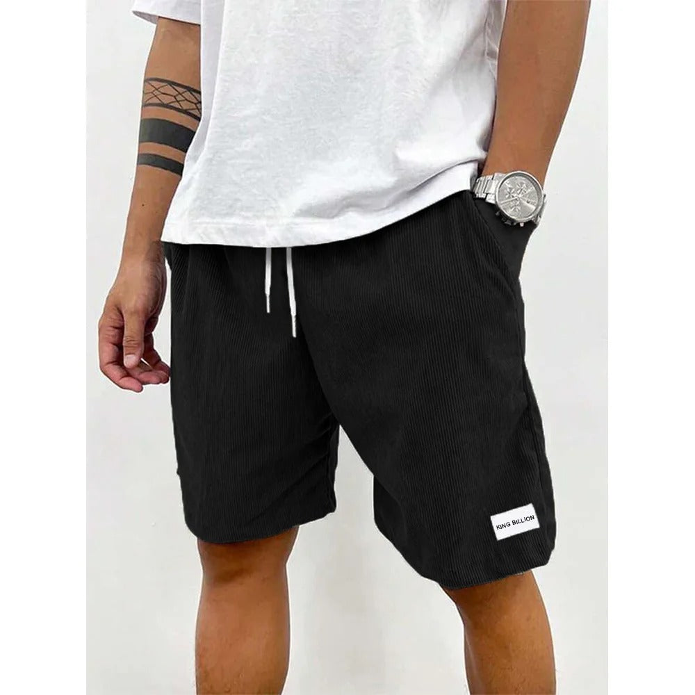 Corduroy-shorts for menn