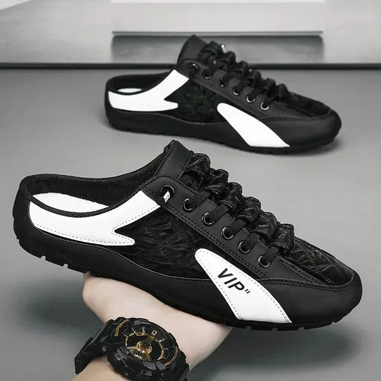 Herresneakers med myk såle for sommeren