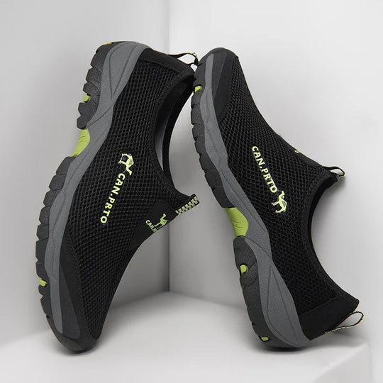 Mesh-slip-on-joggesko for menn