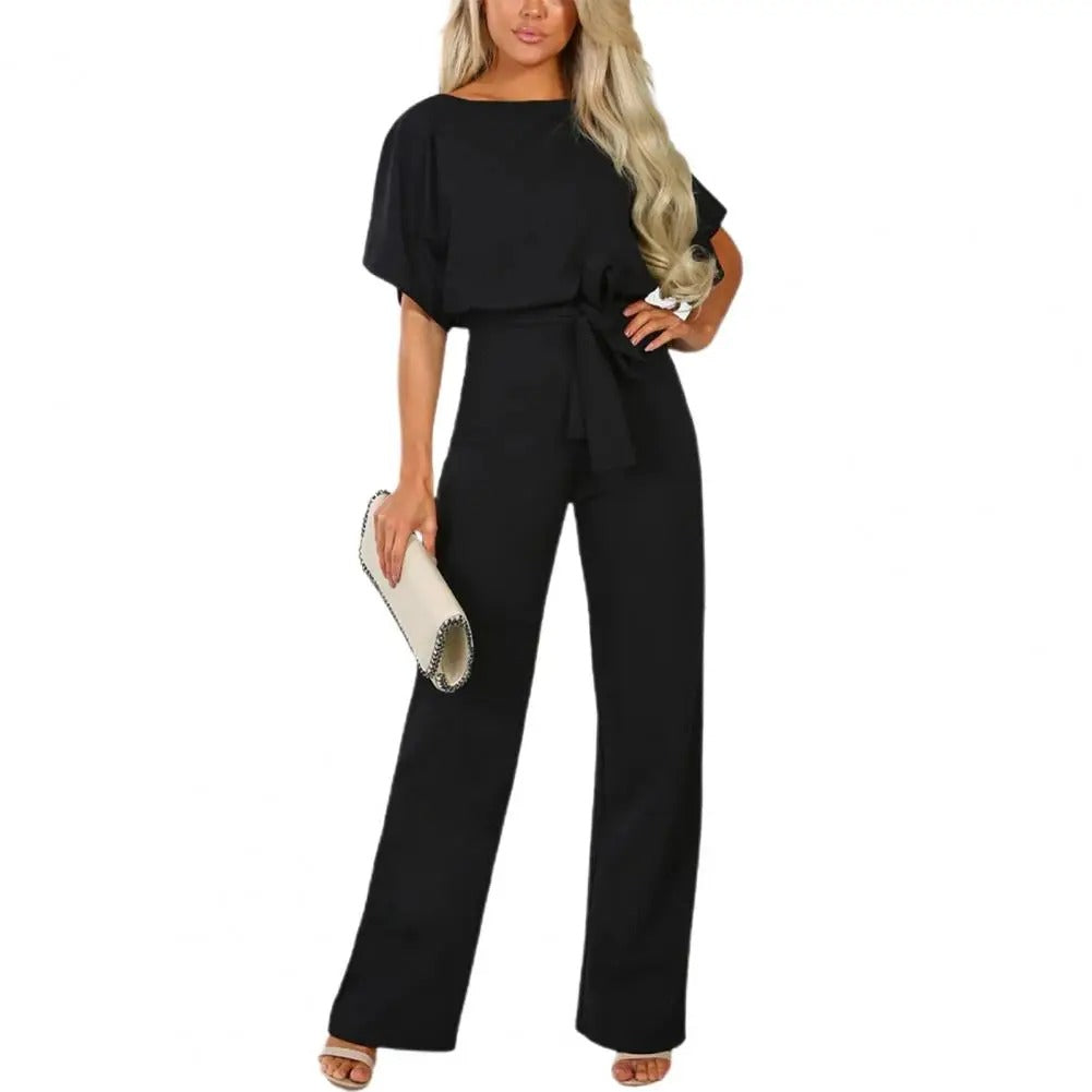 Tight midje slank jumpsuit for kvinner