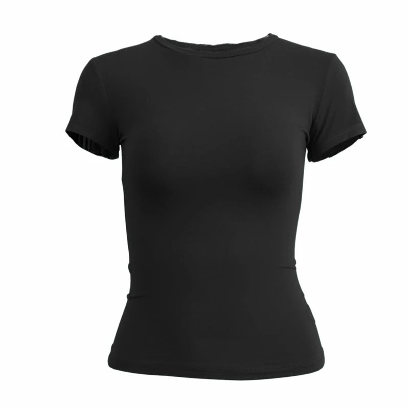 Sportive Slim Fit T-skjorte For Dame