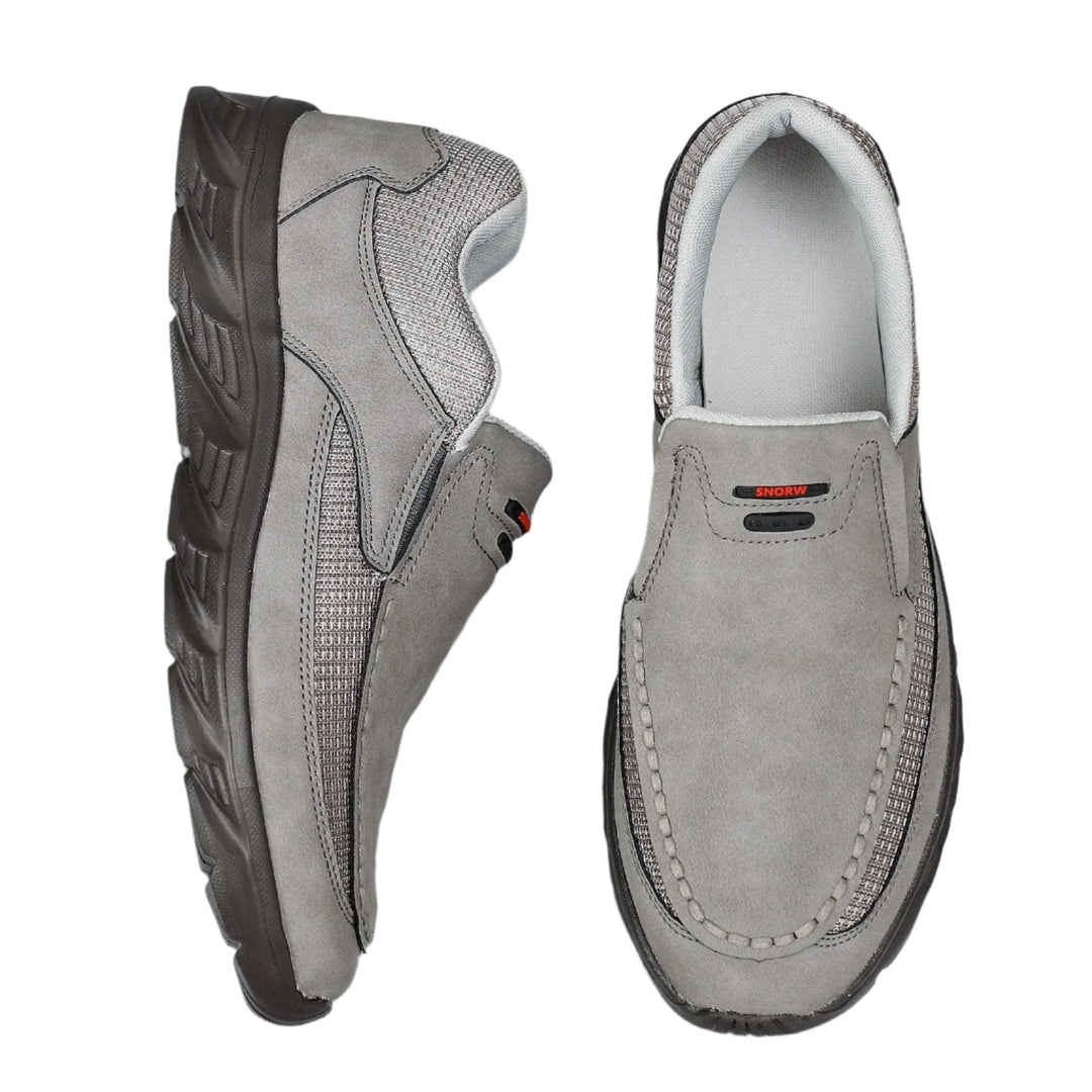 Lærloafers for menn