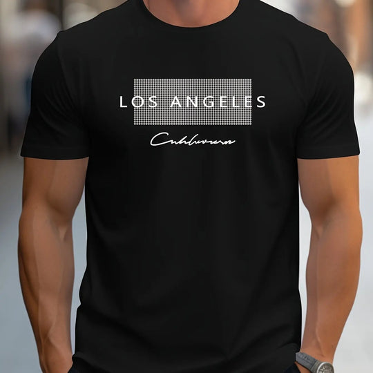 Los Angeles grafisk T-skjorte for menn