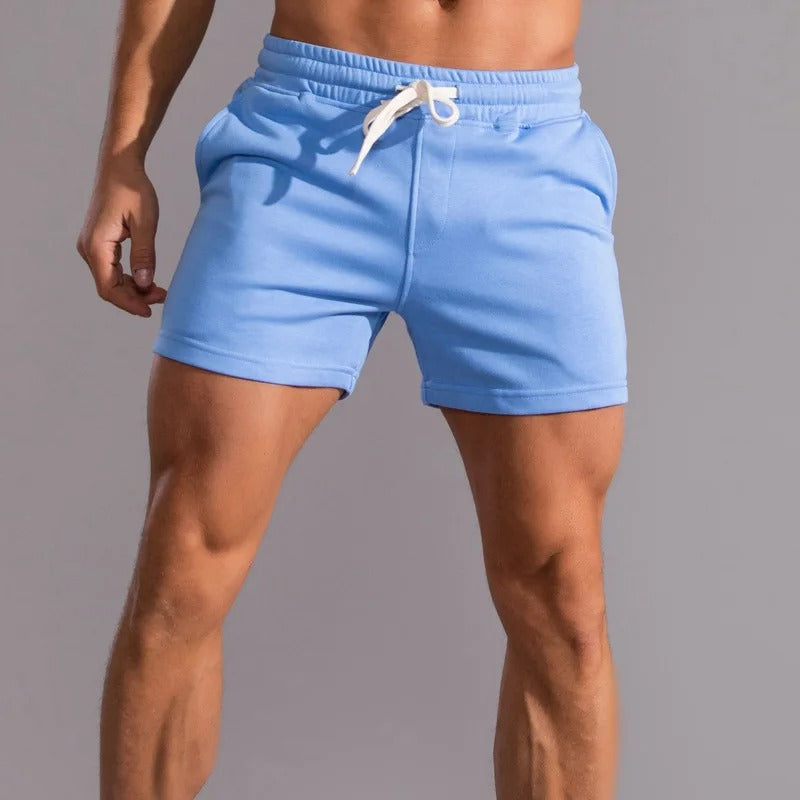 Herre shorts i bomull