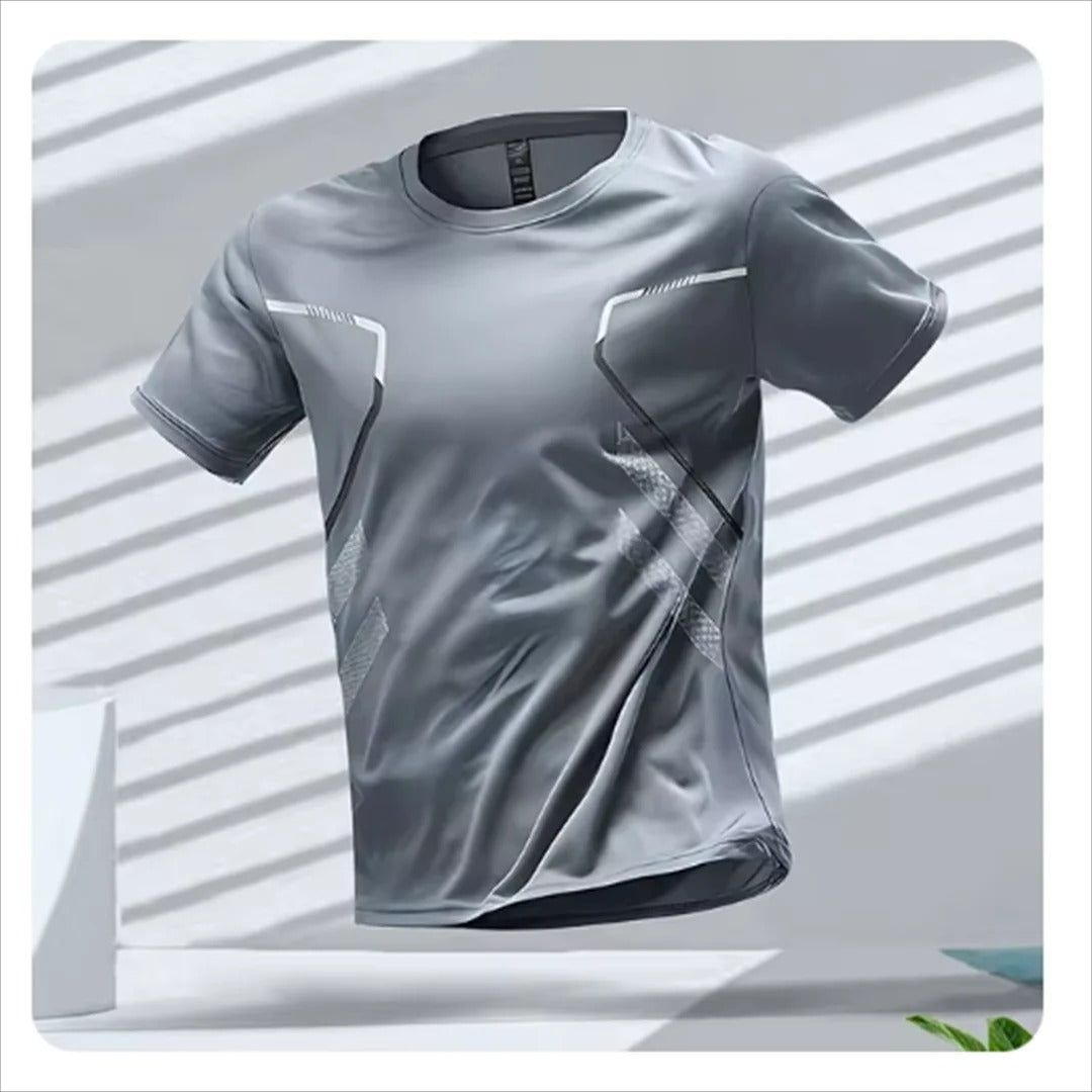 Herre Quick Dry Sports T-skjorte