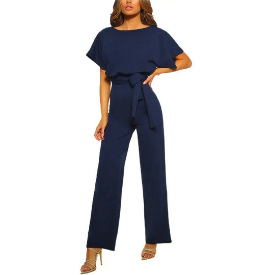 Tight midje slank jumpsuit for kvinner