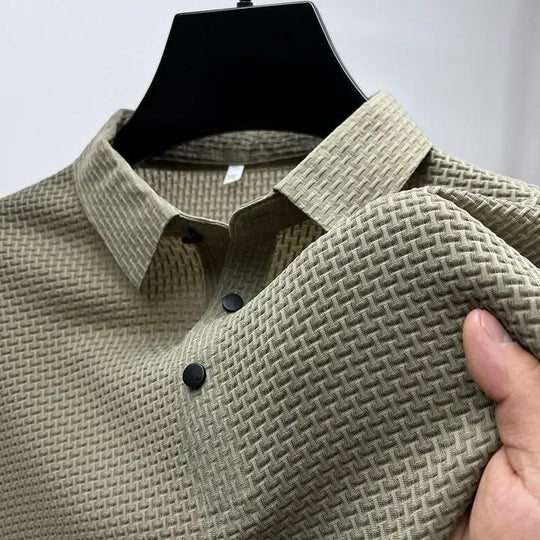 Lop-Up hul poloskjorte for menn