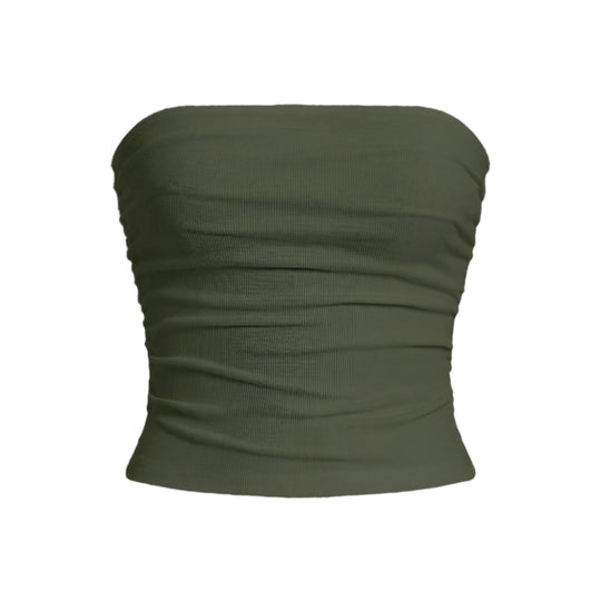 Ermeløs fitted tanktopp for kvinner