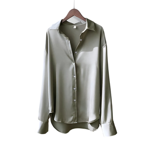 Silkebluse for kvinner