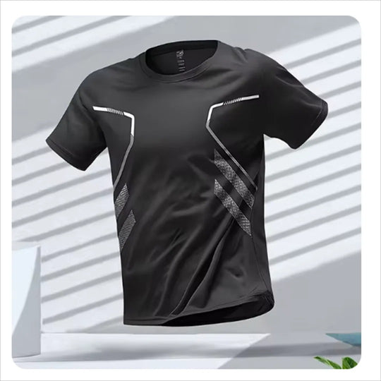 Herre Quick Dry Sports T-skjorte