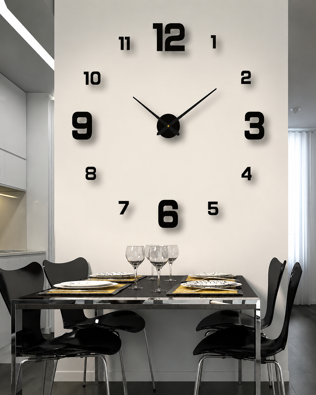 Veggklokke med Originalt Design