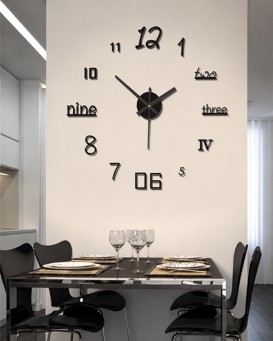 Veggklokke med Originalt Design