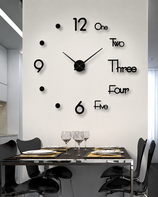 Veggklokke med Originalt Design
