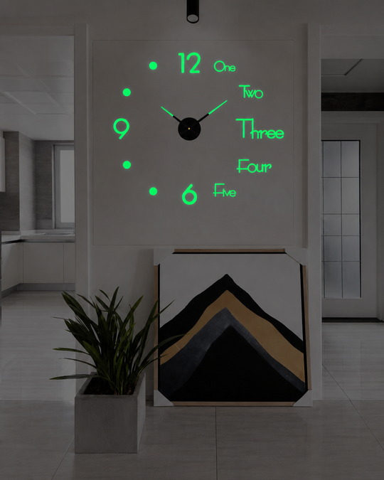 Veggklokke med Originalt Design
