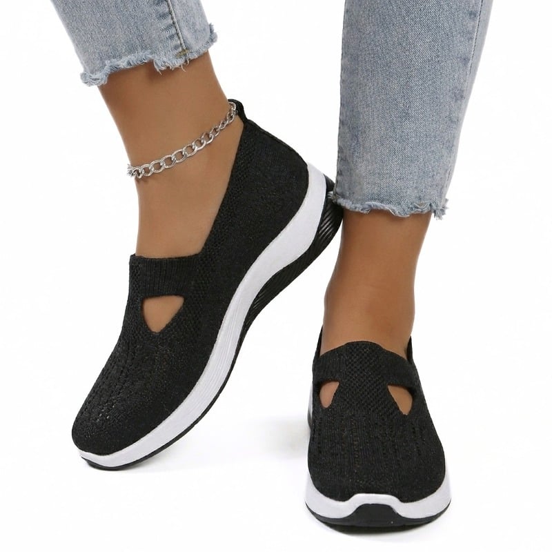 Dame Slip-On Sko med Fleksibel Design