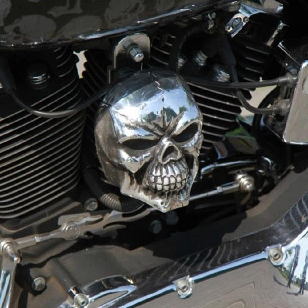 Motorsykkel Skull Horn Cover