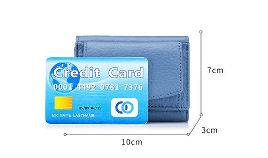 RFID mini lommebok for kvinner