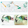 Green Tree Paint By Numbers Kit