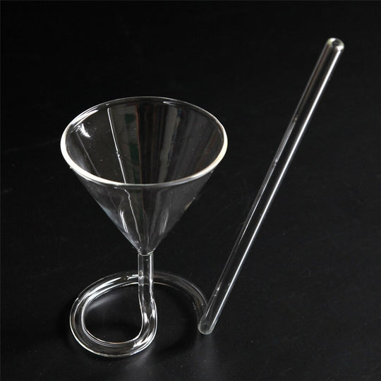 Spiral strå Cocktail Glass