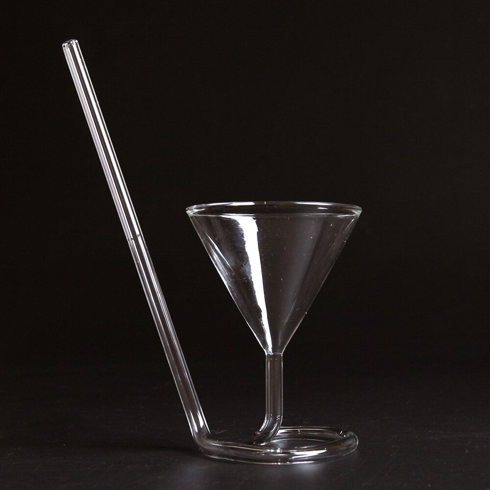 Spiral strå Cocktail Glass