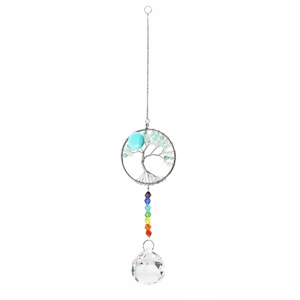 Livets tre Crystal Suncatcher