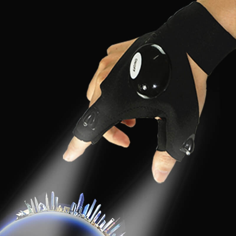 LED lommelykt hanske