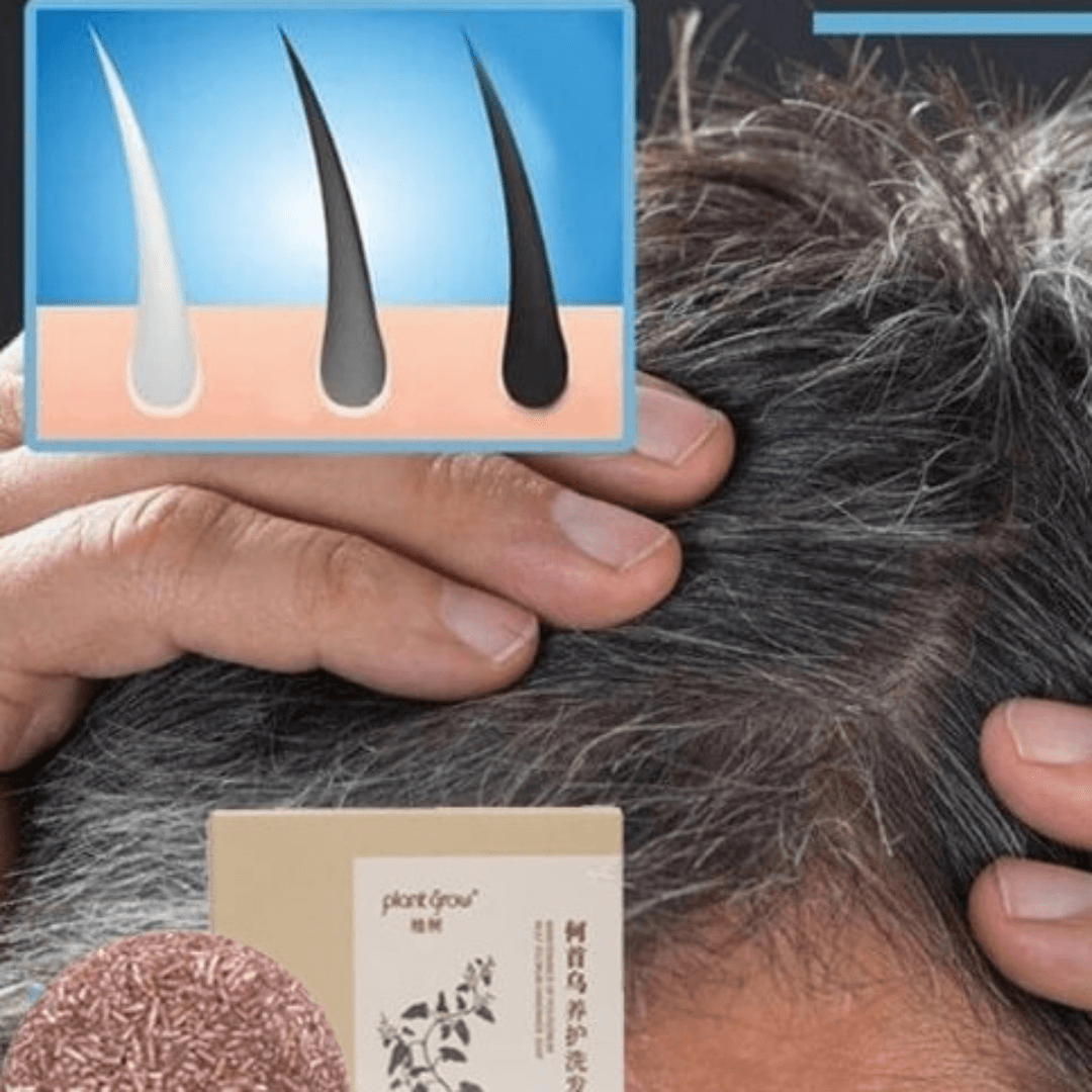 Organisk hårmørkningssåpe