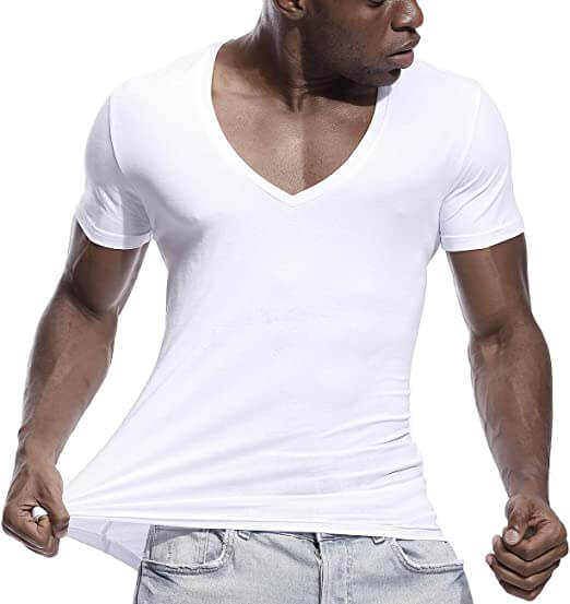 Uformell T-skjorte for menn