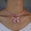 Sommerfugl Kjede Choker
