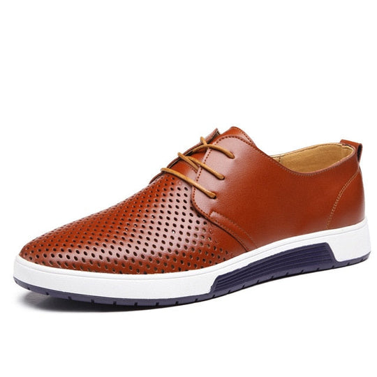 Oxford Leather Casual Sko